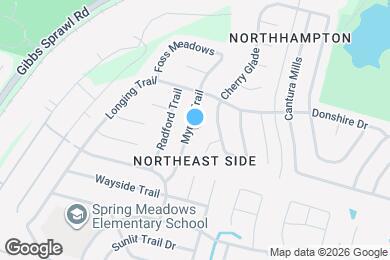 Map image of the property - 7454 Myrtle Trail