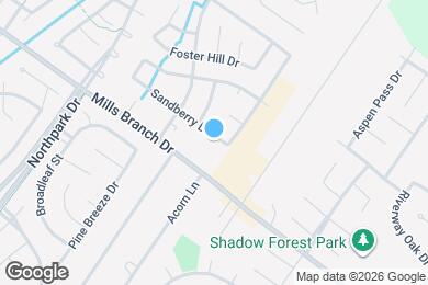 Map image of the property - 2717 Sandberry Dr