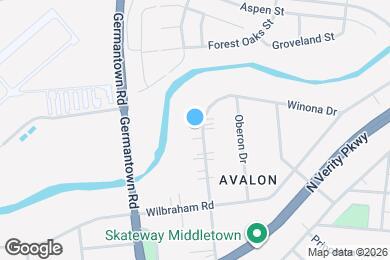 Map image of the property - 1824 Winona Dr