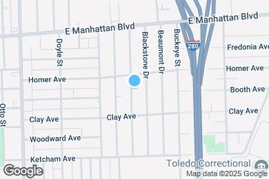Map image of the property - 3342 Jeannette Ave