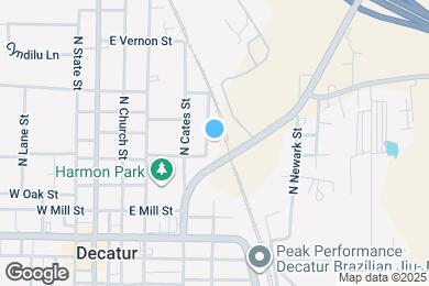 Map image of the property - 504 N Sewell Dr