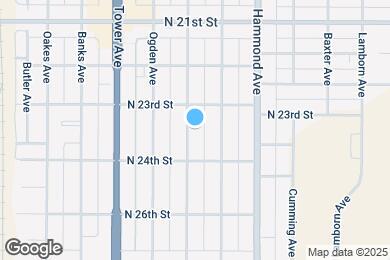 Map image of the property - 2318 John Ave