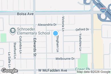 Map image of the property - 15201 Nottingham Ln