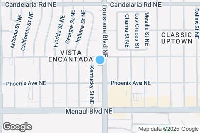 Map image of the property - 2725 Louisiana Blvd NE