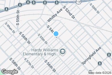 Map image of the property - 1110 S 54th St