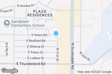 Map image of the property - 7043 E Hearn Rd