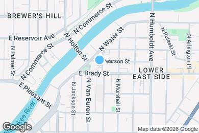 Map image of the property - 1715 N Cass St