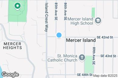Map image of the property - 4204 85th Ave SE