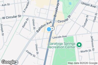 Map image of the property - 195 S Broadway