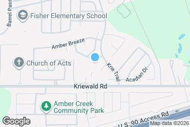 Map image of the property - 9726 Amber Ledge