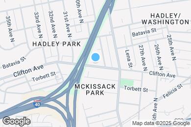 Map image of the property - 2830 Clifton Ave