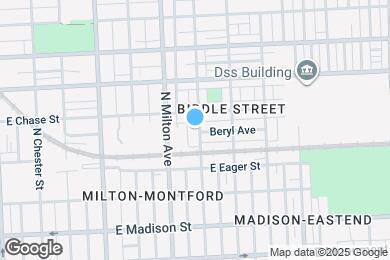 Map image of the property - 1030 N Luzerne Ave