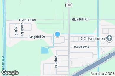 Map image of the property - 9521 Kingbird Dr