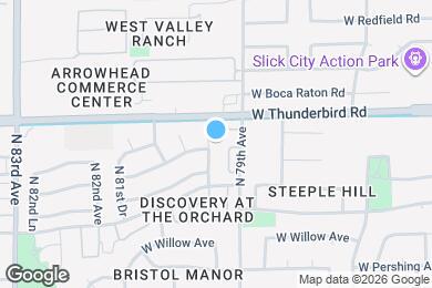 Map image of the property - 13661 N 79th Ln