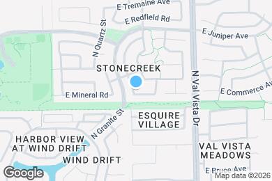 Map image of the property - 1410 E Mineral Rd