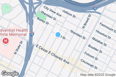 Map image of the property - 566 N St Louis St
