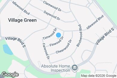 Map image of the property - 104 Finwood Dr