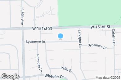 Map image of the property - 7758 Sycamore Dr