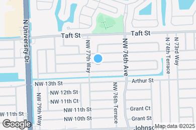 Map image of the property - 7720 NW 15th St