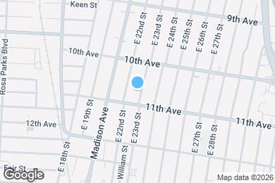 Map image of the property - 518-520 East 23rd Street