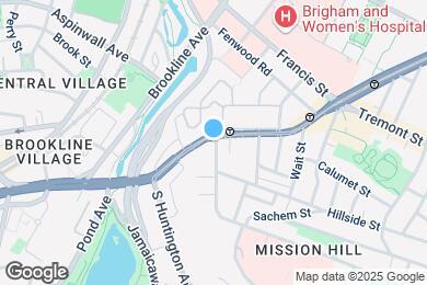 Map image of the property - 836 Huntington Ave