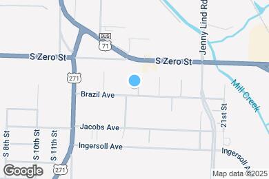 Map image of the property - 1435 Brazil Ave