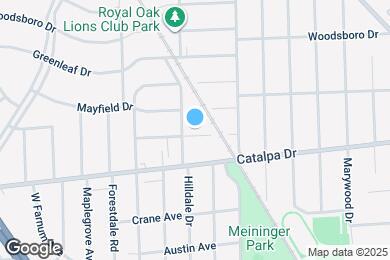 Map image of the property - 1016 Lawndale Dr