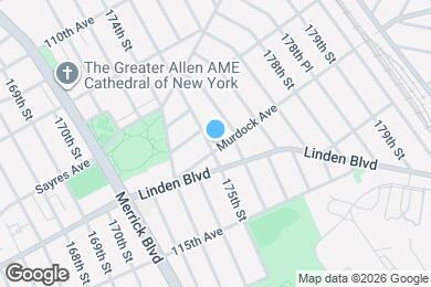 Map image of the property - 175-01 Murdock Ave