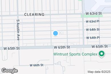 Map image of the property - 5746 W 64th Pl