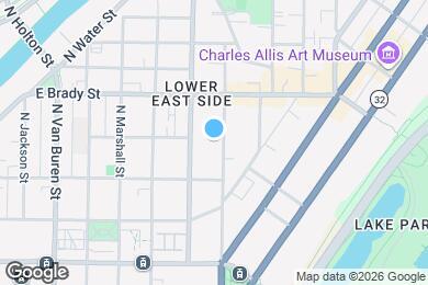 Map image of the property - 1641 N Franklin Pl