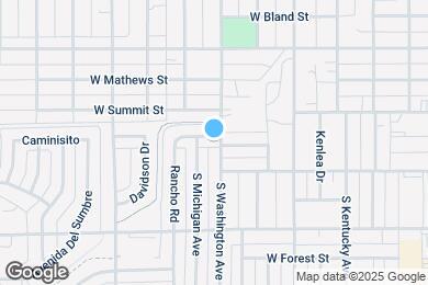 Map image of the property - 1000 Rancho Rd