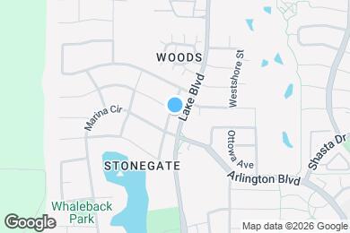Map image of the property - 1417 Lake Blvd