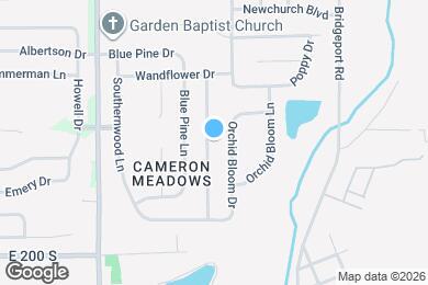 Map image of the property - 1939 Dutch Elm Dr