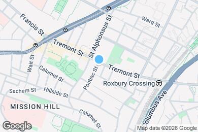 Map image of the property - 1536 Tremont St