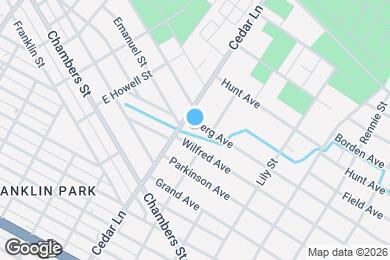Map image of the property - 21 Berg Ave
