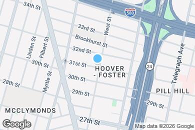Map image of the property - 3103 West St