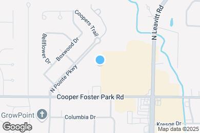 Map image of the property - Lorain Pointe Senior Apartments