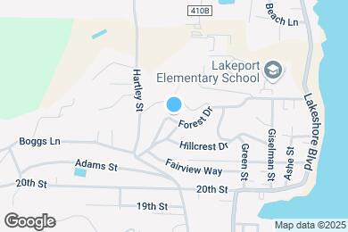 Map image of the property - 500 Forest Dr