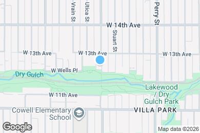 Map image of the property - 1237 Tennyson St