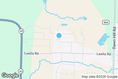 Map image of the property - 613 W Christopher Dr