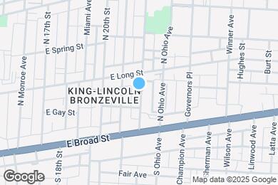 Map image of the property - 83 N 22nd St