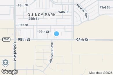 Map image of the property - 9710 Remington Ave