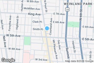 Map image of the property - The Day Companies - Short North