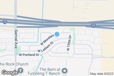 Map image of the property - 16002 W Latham St