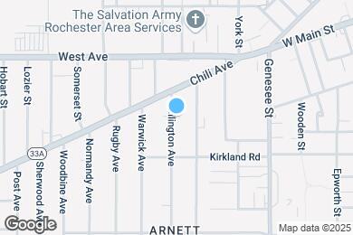 Map image of the property - 44 Wellington Ave