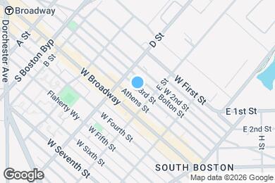 Map image of the property - 219 W 3rd St