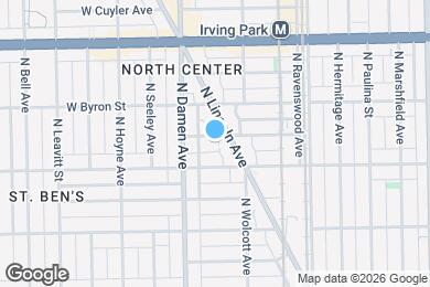 Map image of the property - 1915 W Berenice Ave