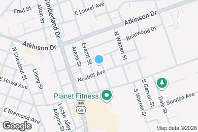 Map image of the property - 205 Chambers St