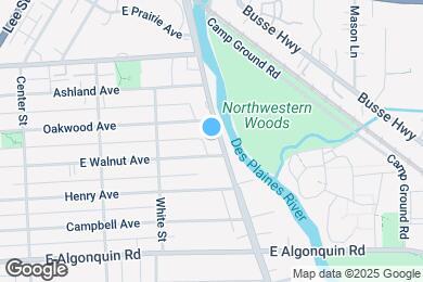 Map image of the property - 1026 S River Rd