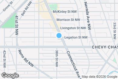 Map image of the property - 5410 Connecticut Ave NW
